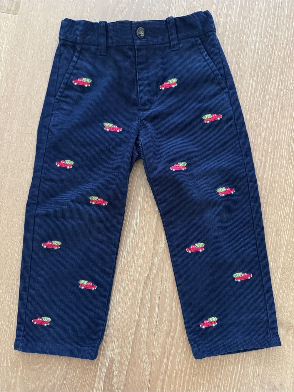Janie and Jack 2T Corduroy Boys Christmas Pants